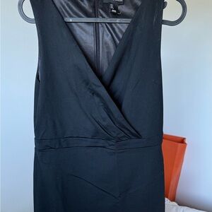 Adrienne Vittadini Black Midi Dress